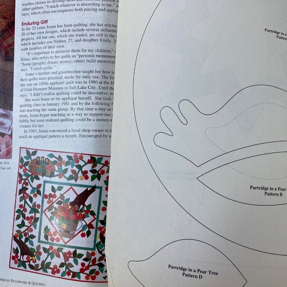 American Patchwork & Quilting Magazine 30 Gift Ideas December 2002 Issue No. 59 - Picture 6 of 7